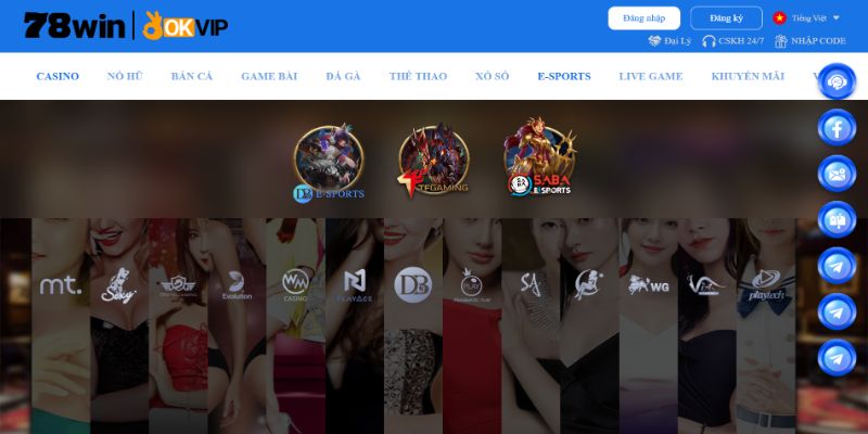 Sảnh casino đẳng cấp có một không hai