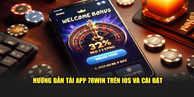 Download ứng dụng nhà cái 78win về thiết bị IOS 