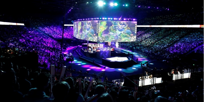 Một trận đấu E - SPORT tổ chức hoành tráng Một trận đấu E - SPORT tổ chức hoành tráng